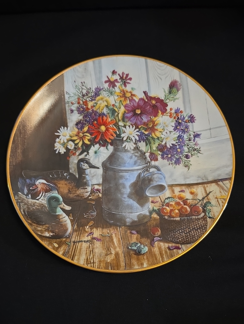 George - Homespun Beauty By Glenna Kurz Decorative Plate